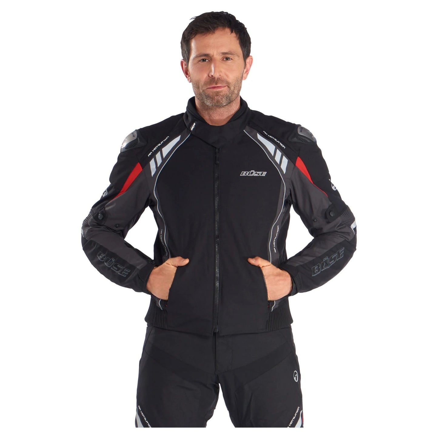 BUSE B.Racing Pro Jacket Black Anthracite XL