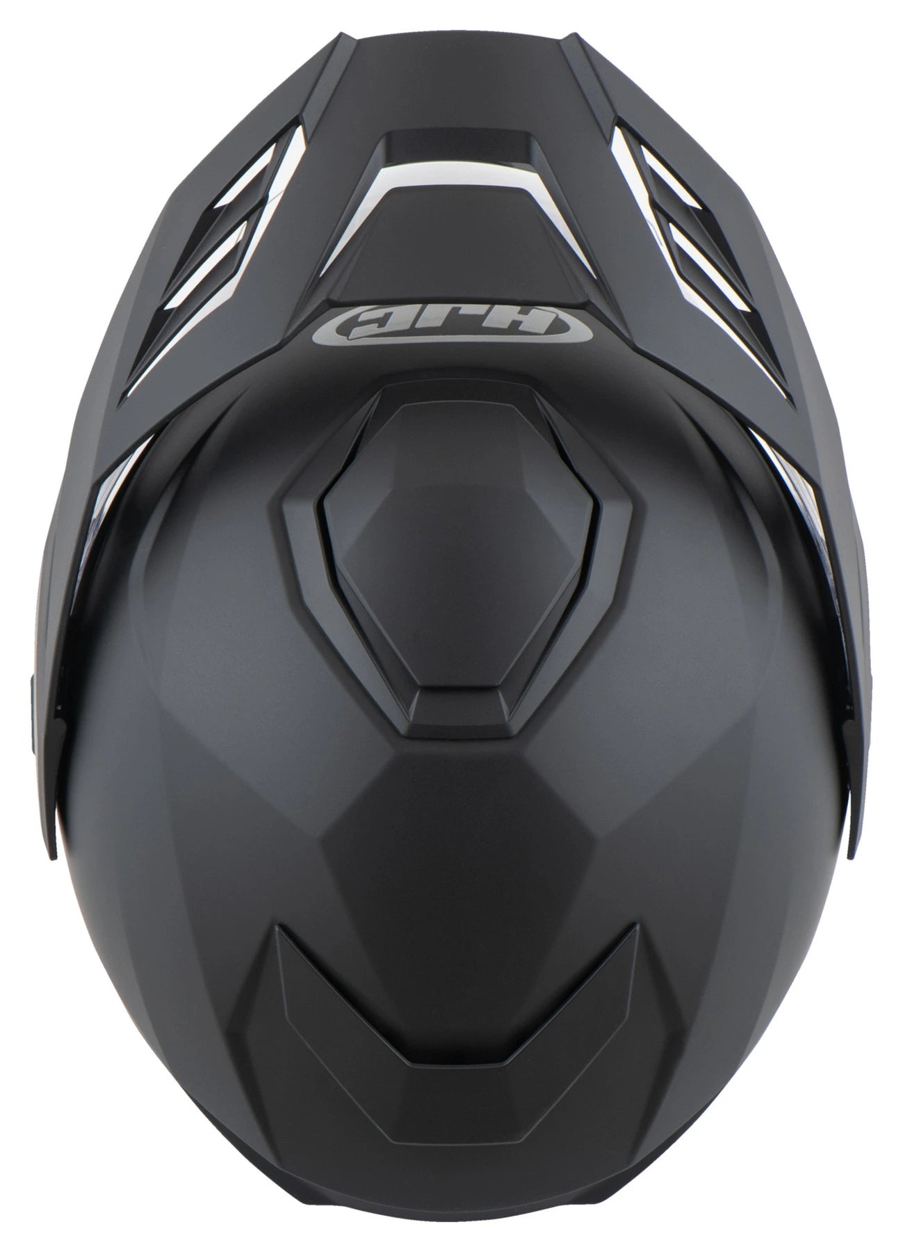 HJC I80 SOLID SEMI FLAT MOTORCYCLE HELMET BLACK XL