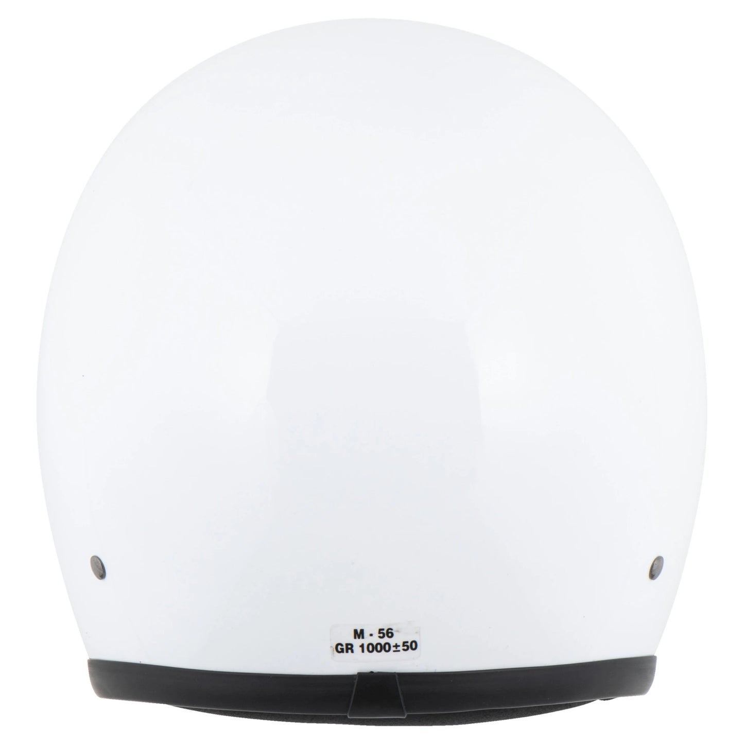 DMD Retro - Solid White - Open Face Helmet