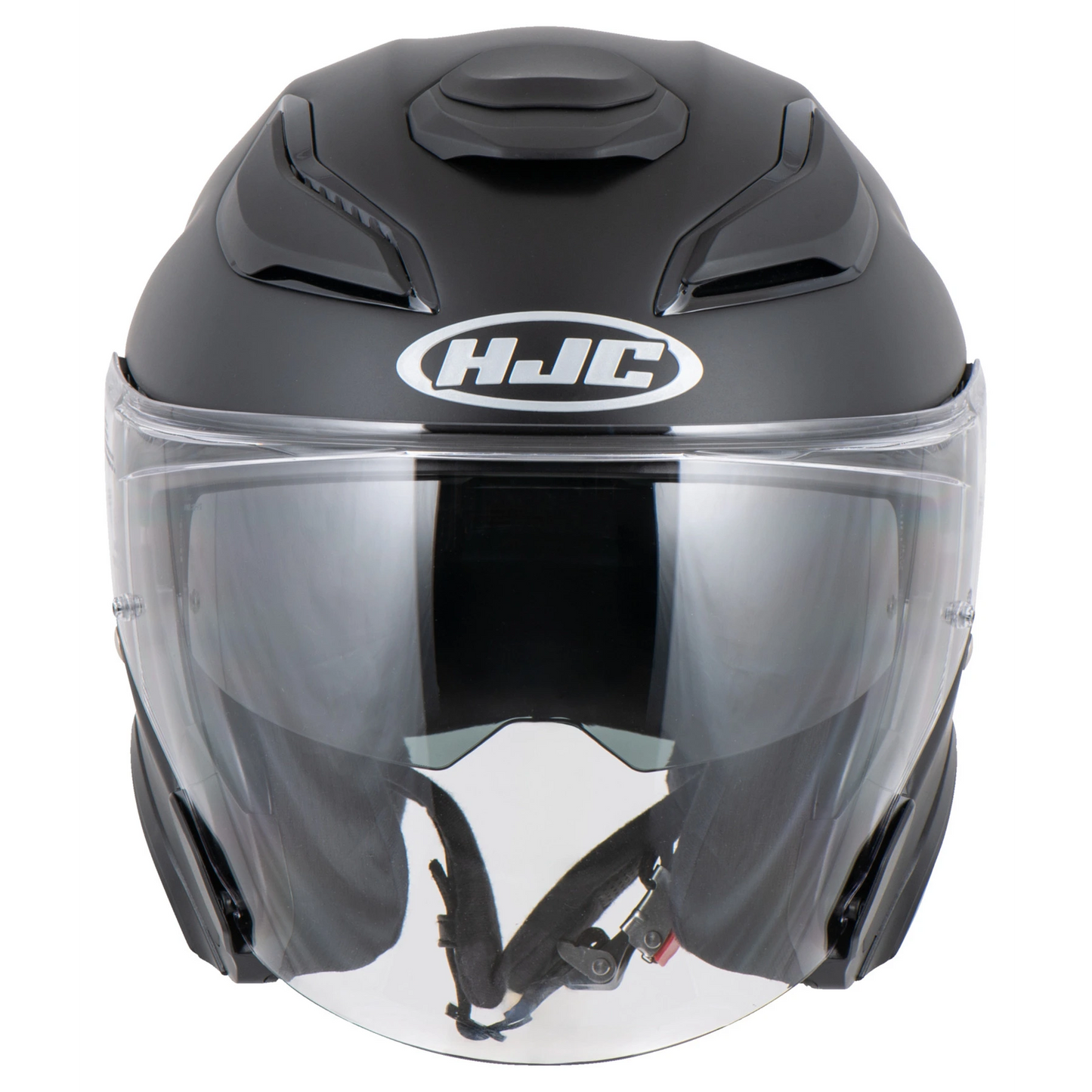 HJC F31 SOLID SEMI FLAT BLACK XS HELMET