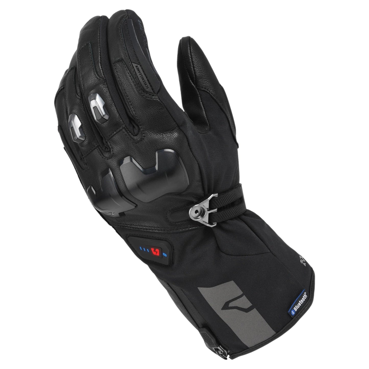 MACNA PROGRESS 2.0 RTX HEATED MEN'S MOTORCYCLE GLOVES WATERPROOF BLACK