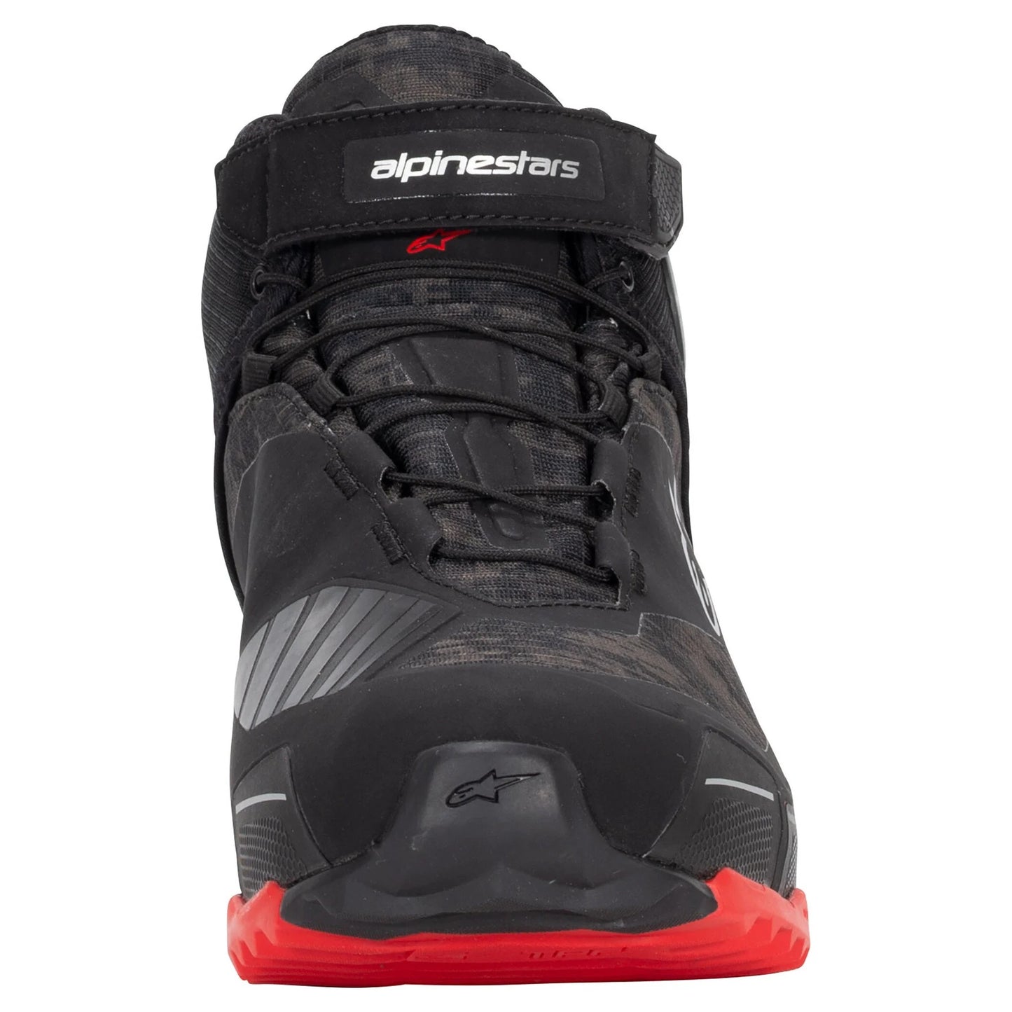 Alpinestars CR-X Drystar Motorcycle Boots Black/Camo/Red 12