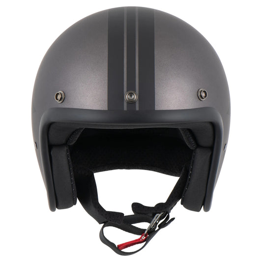 DMD Retro - Star Grey - Open Face Helmet