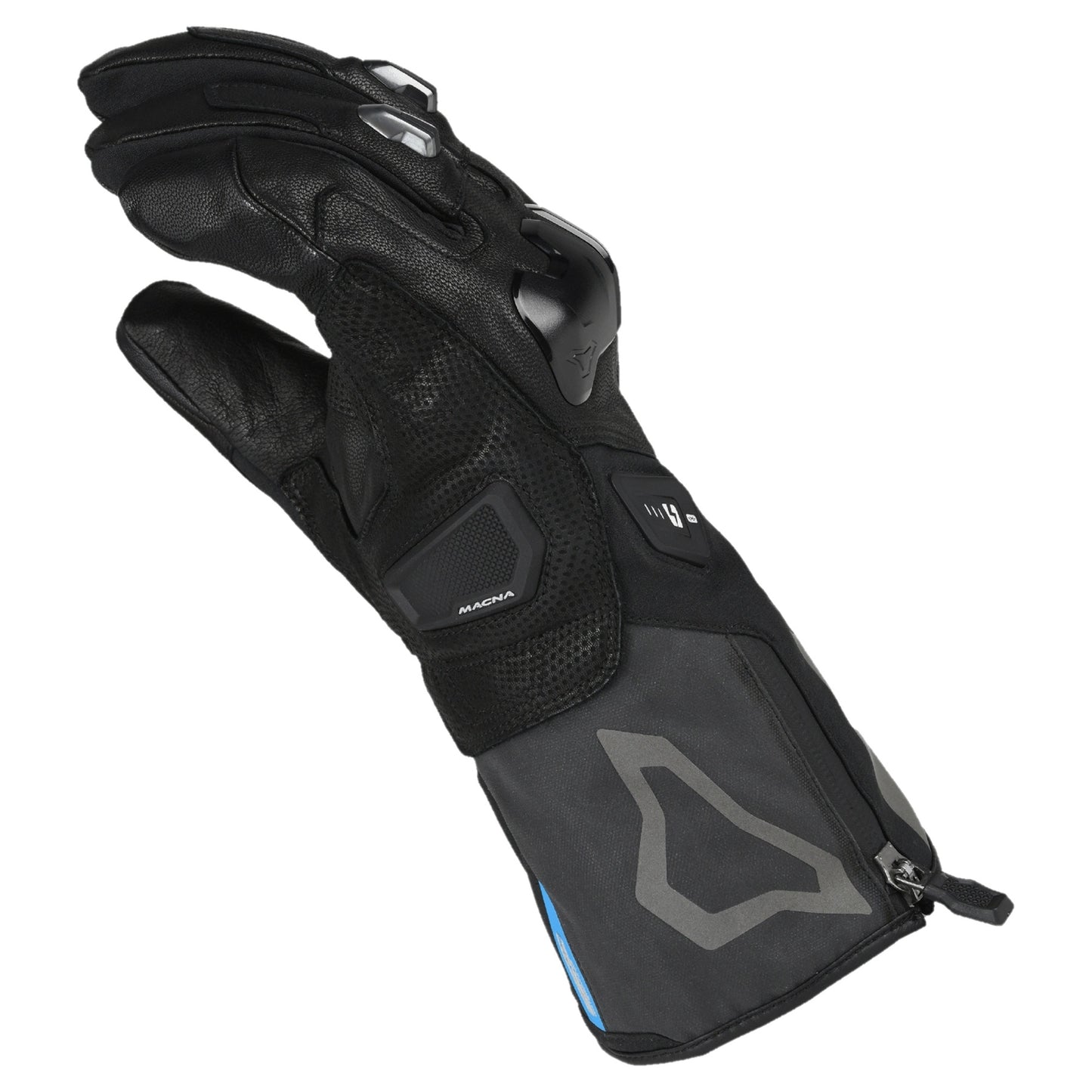 MACNA PROGRESS 2.0 RTX HEATED MEN'S MOTORCYCLE GLOVES WATERPROOF BLACK