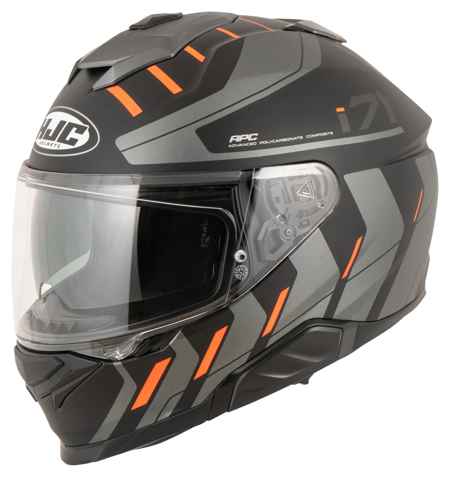 HJC I71 SIMO GRAY/ORANGE XS HELMET