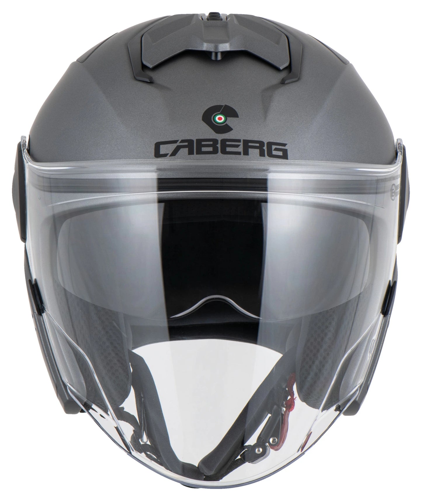 Caberg Soho Solid Motorcycle Helmet Matte Grey Gunmetal XS
