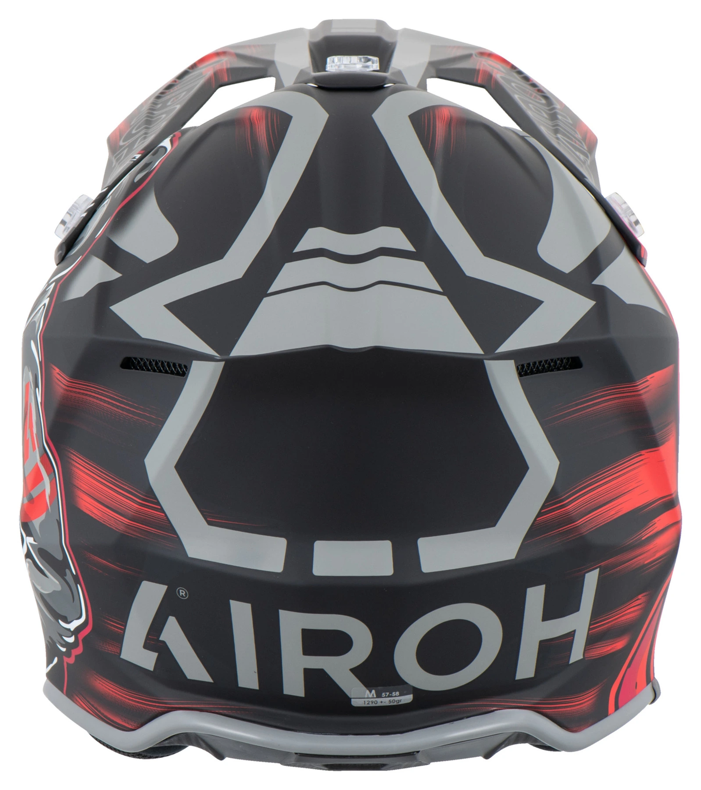 KASK OFF-ROAD AIROH WRAAAP CYBER RED MATT