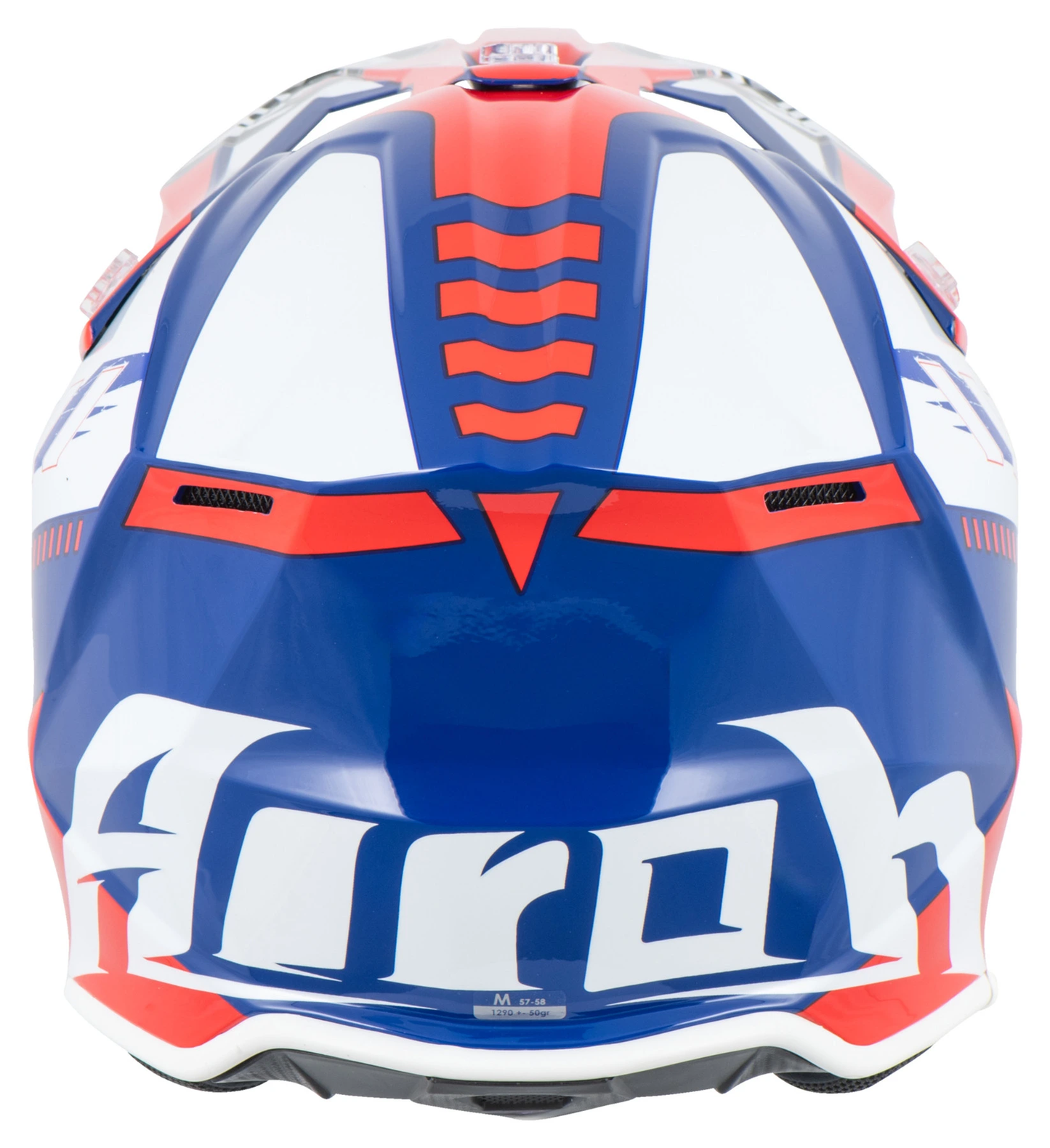 KASK OFF-ROAD AIROH WRAAAP FEEL BLUE/RED GLOSS
