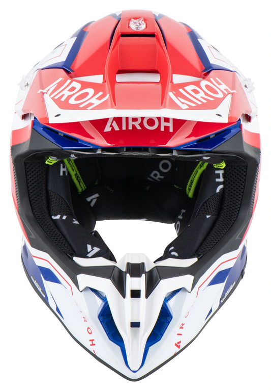 KASK OFFROAD AIROH TWIST 3 DIZZY BLUE/RED GLOSS