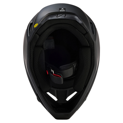 FOX V1 SOLID MATTE BLACK Bike Helmet Size XL 