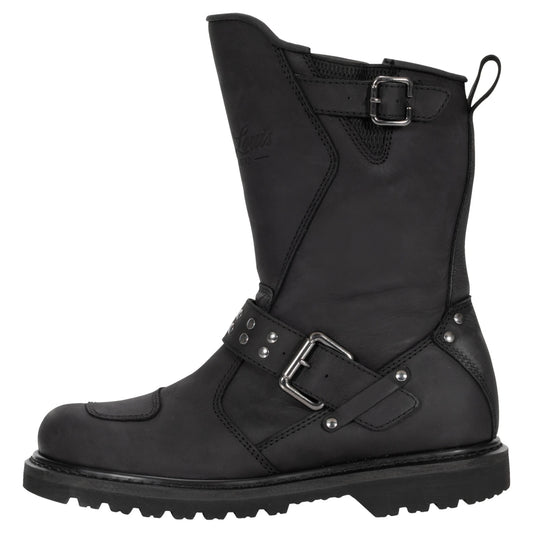 Motorcycle boots black TRAPERY Chopper harley 44 