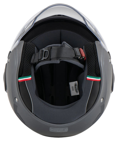 Caberg Soho Solid Motorcycle Helmet Matte Grey Gunmetal XS 