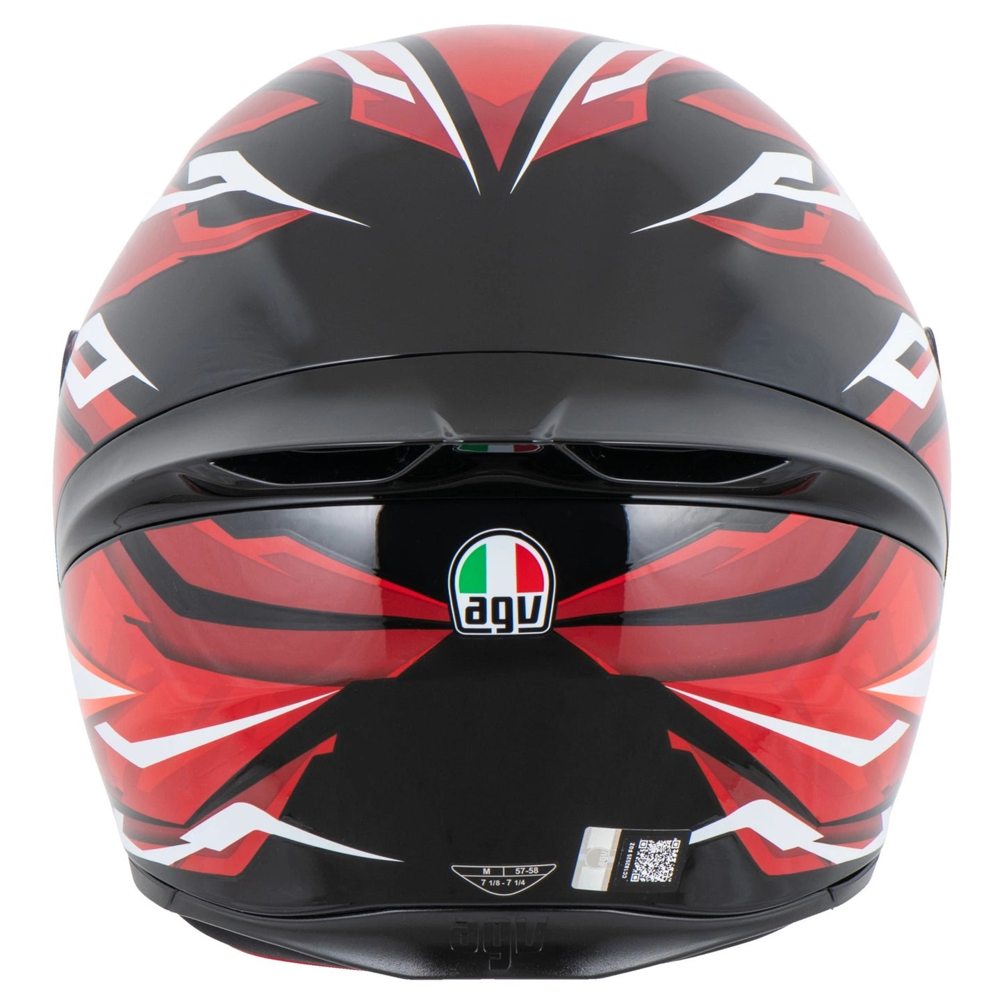 AGV K-1 S Lion Helmet Black/Red/White E2206 