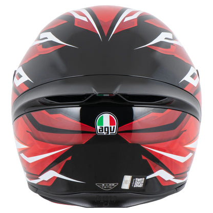 AGV K-1 S Lion Helmet Black/Red/White E2206 