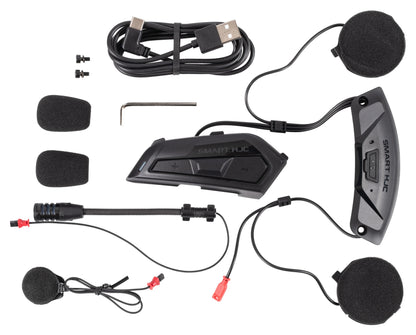 HJC Smart 21B Motorcycle Intercom Black 