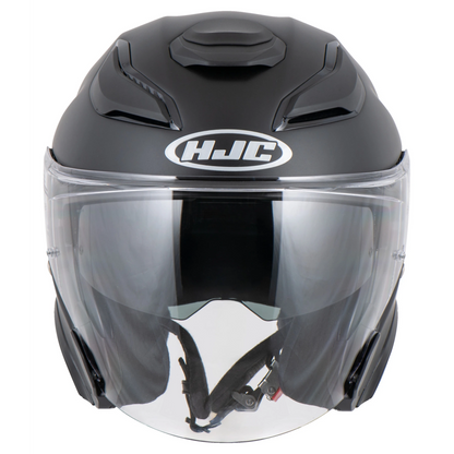 HJC F31 SOLID SEMI FLAT BLACK XS HELMET 
