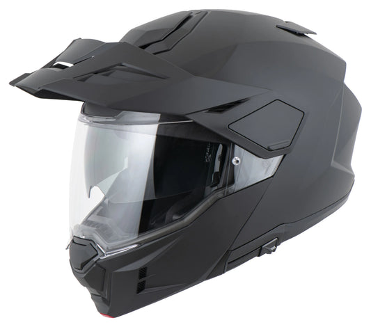 KASK MOTOCYKLOWY SZCZĘKOWY HJC I80 SOLID SEMI FLAT BLACK