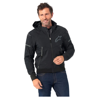ALPINESTARS SEKTOR V2 TECH BLACK S MOTORCYCLE JACKET 