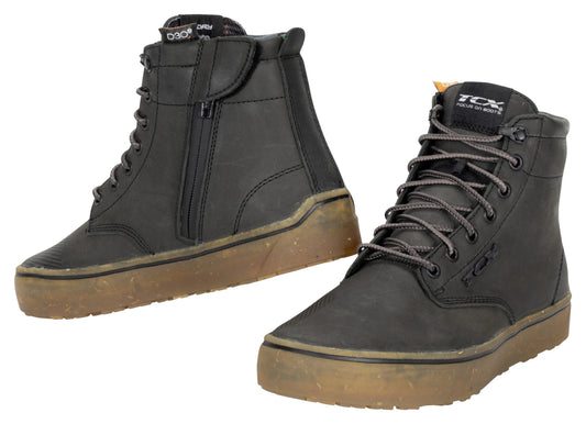 TCX DARTWOOD WP Motorcycle Boots Black 