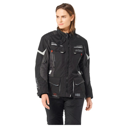 BUSE Lago Pro Women's Motorcycle Jacket Black 40 