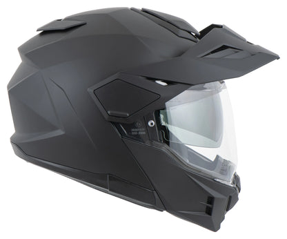 HJC I80 SOLID SEMI FLAT MOTORCYCLE HELMET BLACK XL 