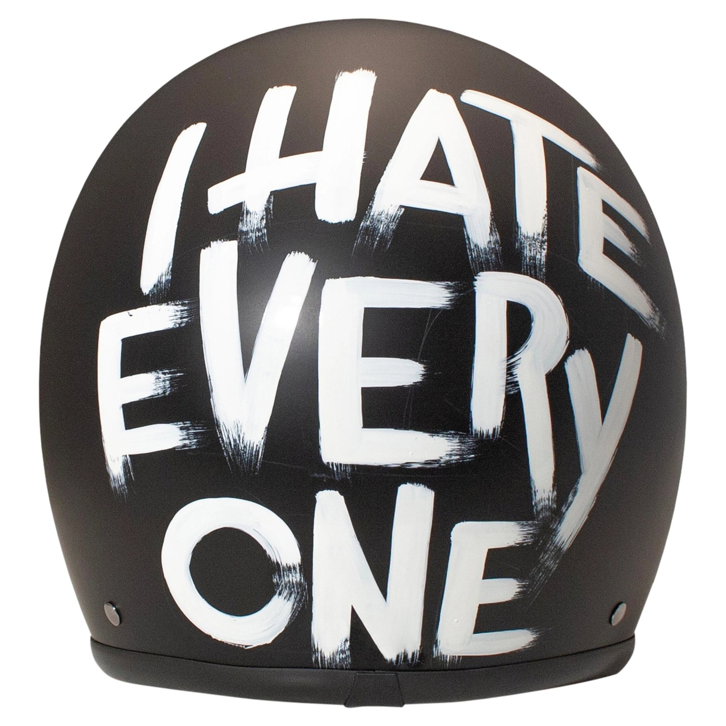 DMD Retro - I Hate Everyone - open face helmet 