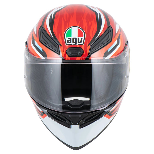 Kask AGV K-1 S Lion Black/Red/White E2206