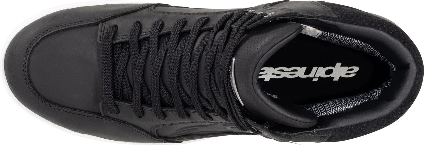 ALPINESTARS J-6 WP BLACK/WHITE 9 SHOES 