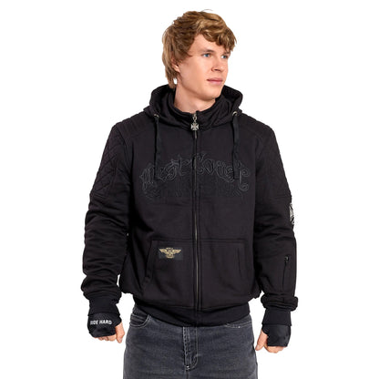 West Coast Choppers Hooded Motorcycle Jacket XXL 