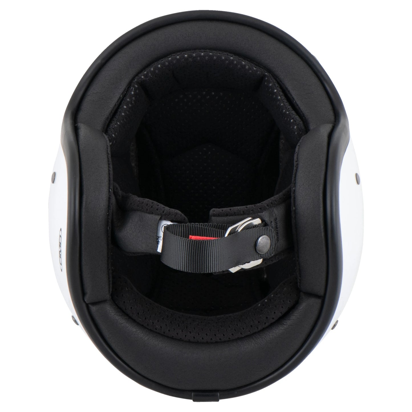 DMD Retro - Solid White - Open Face Helmet 