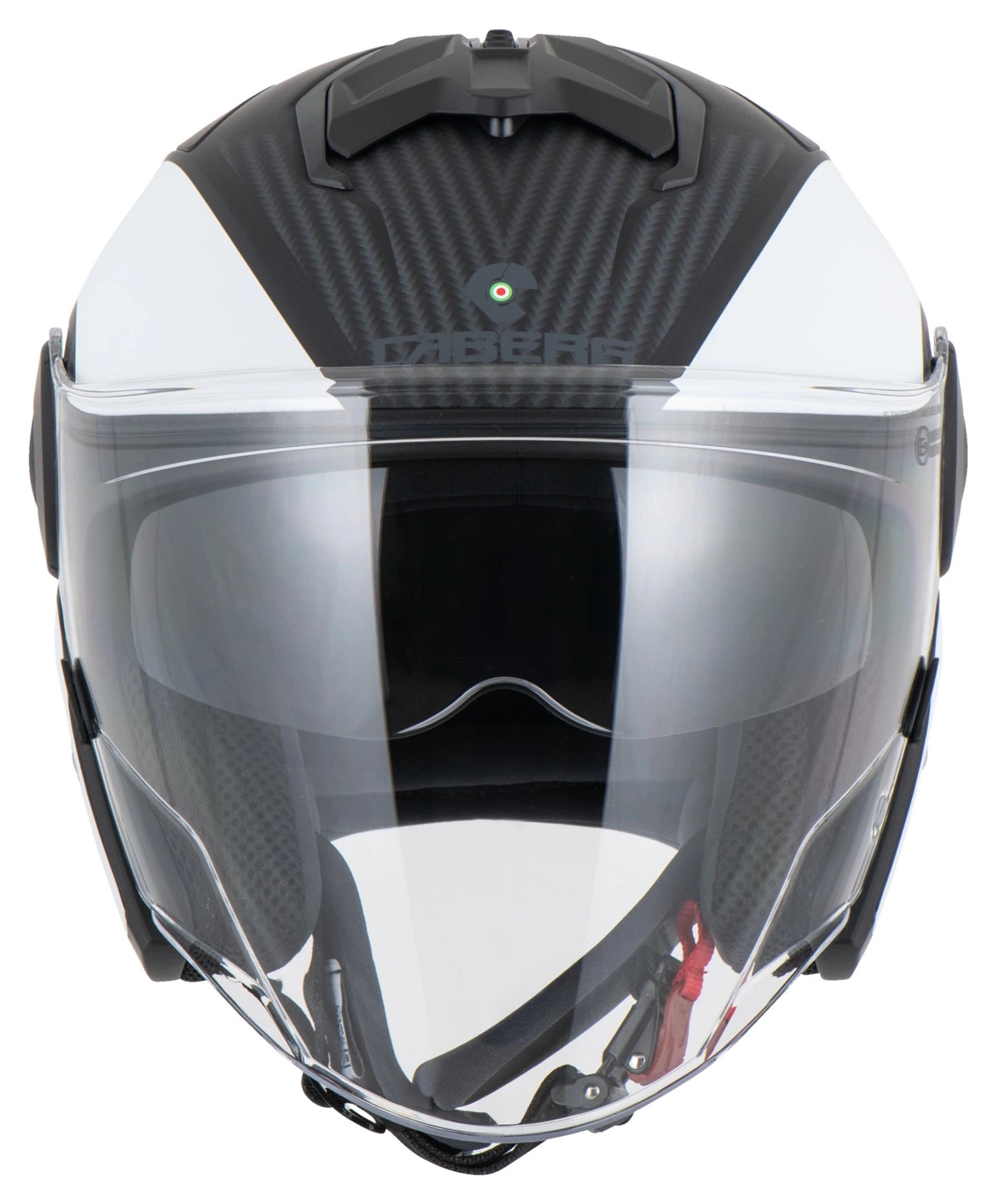 Open Face Jet Helmet CABERG with Visor SOHO MILANO Color Matte Black Size: M 