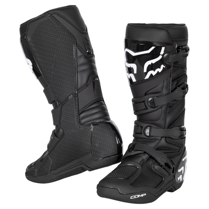Fox Comp Motorcycle Boots Size 42.5 Black 