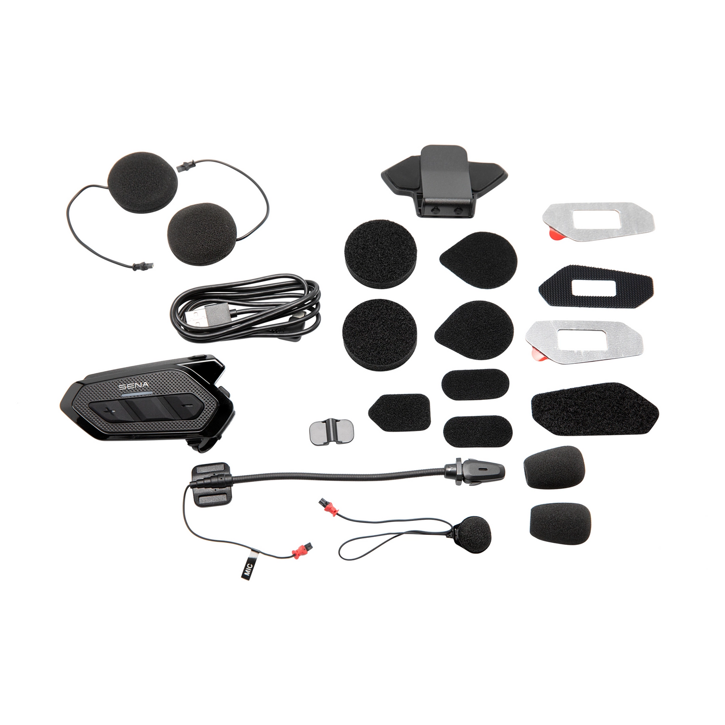 SENA INTERCOM SPIDER RT1 MESH 2.0 UP TO 2000M MAX 8000M WITH HD SPEAKERS 1 helmet 