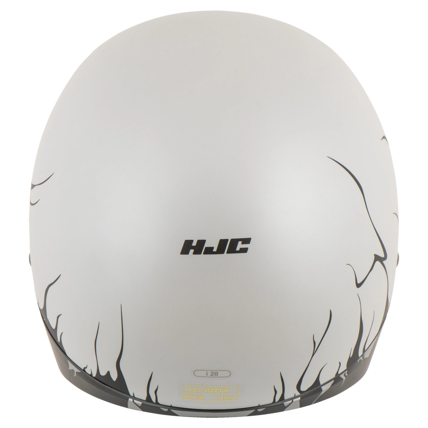 HJC I20 SCRAW GRAY/BLACK XS HELMET 
