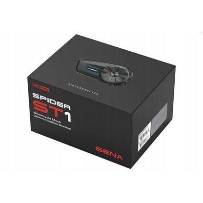 SENA INTERCOM SPIDER ST1 Mesh 2.0 2000m for 1 helmet 