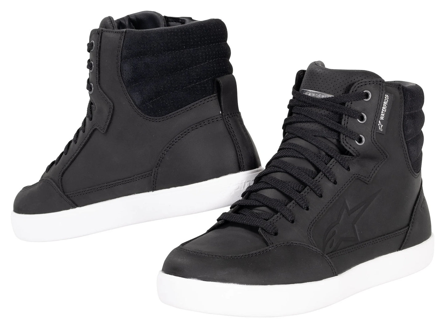 ALPINESTARS J-6 WP BLACK/WHITE 9 SHOES 