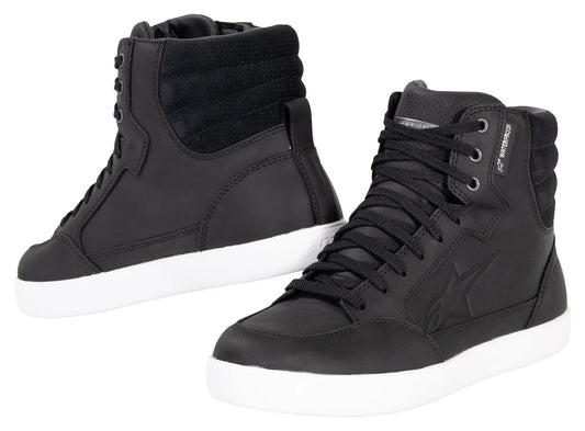 ALPINESTARS J-6 WP BLACK/WHITE 9 SHOES 