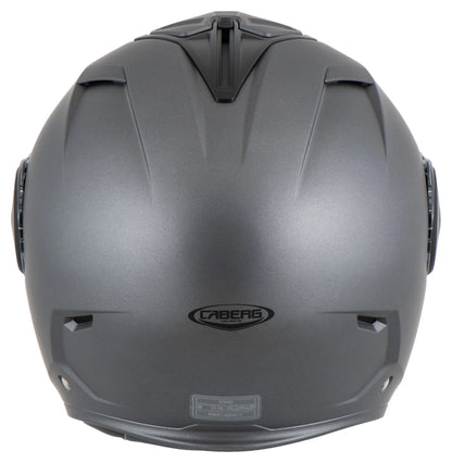 Caberg Soho Solid Motorcycle Helmet Matte Grey Gunmetal XS 