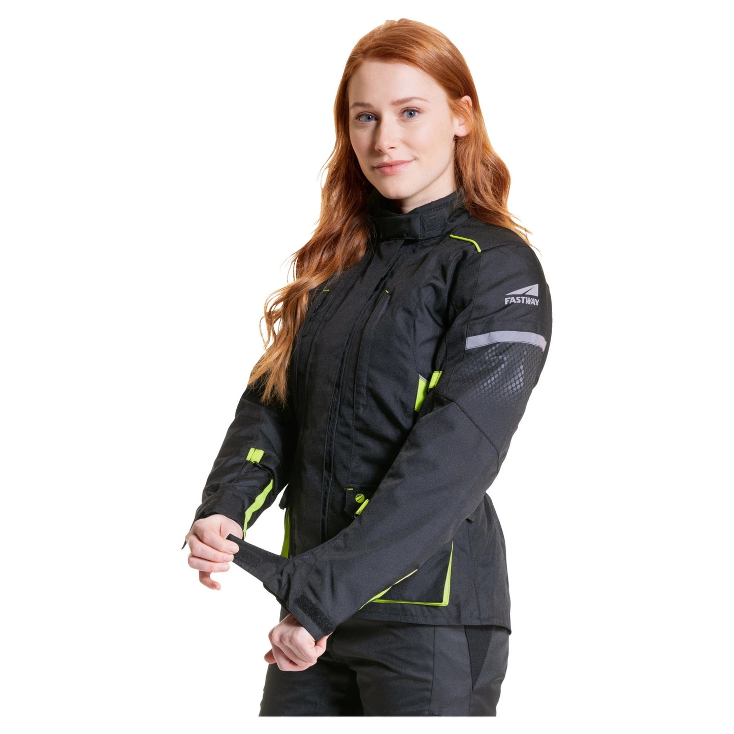 Fastway Touring women's motorcycle jacket windproof and waterproof size 36 S 