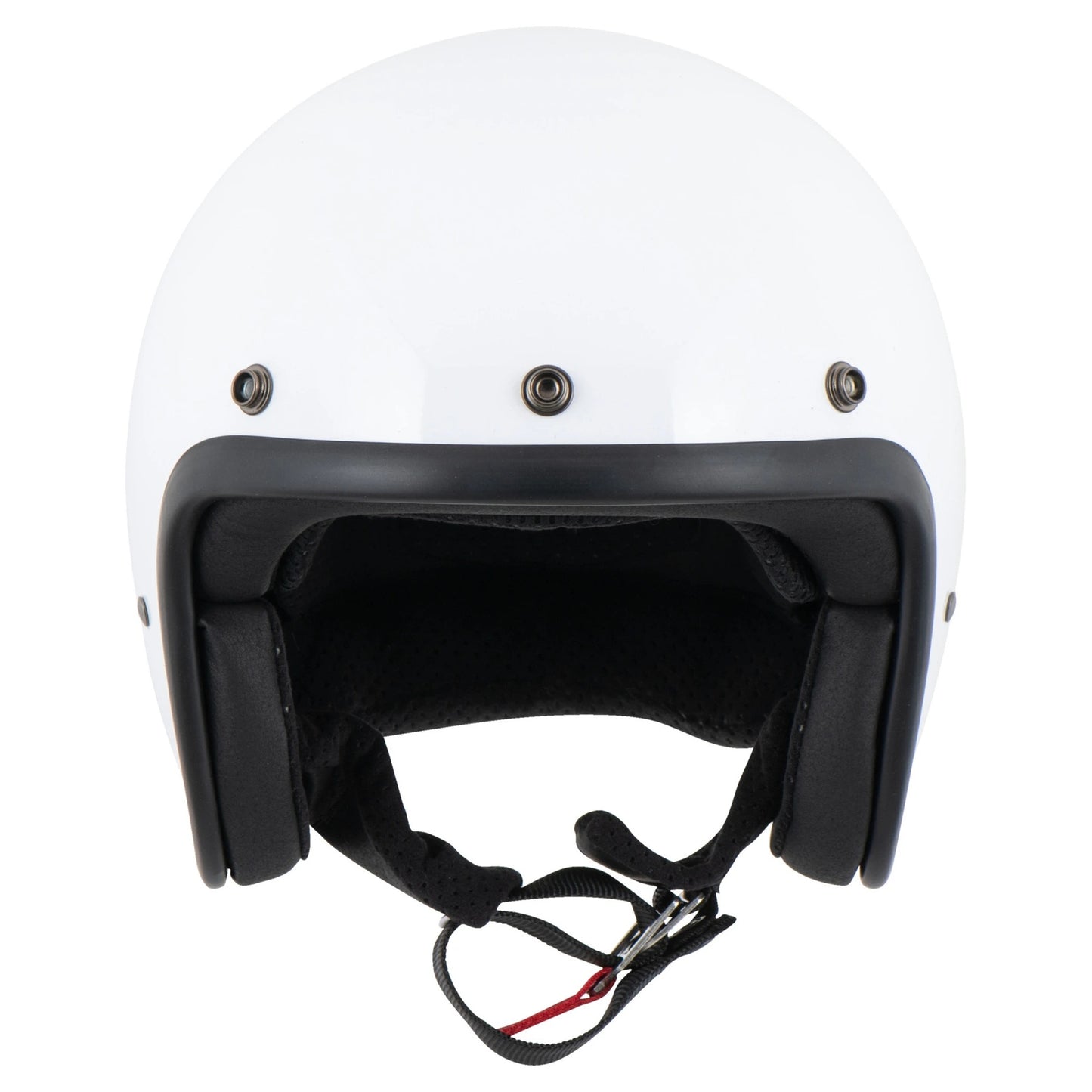 DMD Retro - Solid White - Open Face Helmet 