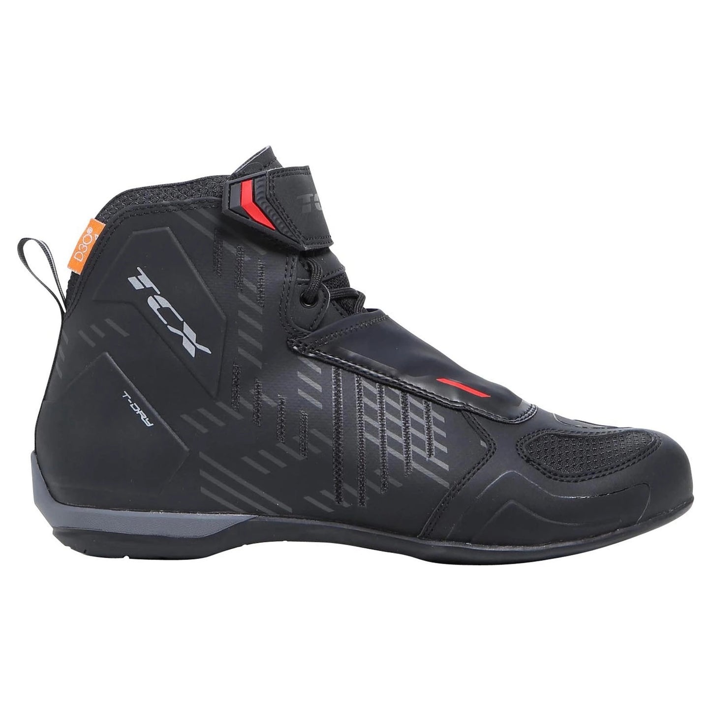 TCX R04D WP Motorcycle Boots, Men's, Black 