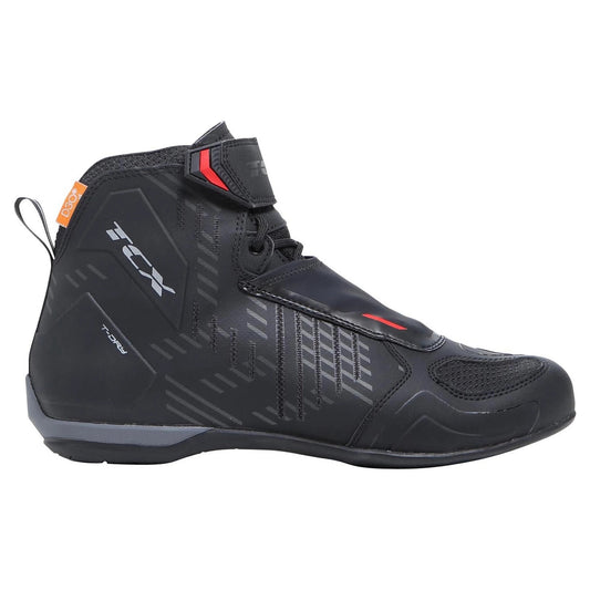 TCX R04D WP Motorcycle Boots, Men's, Black 