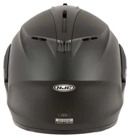HJC C91N SOLID SEMI FLAT BLACK XS FULL FACE HELMET 