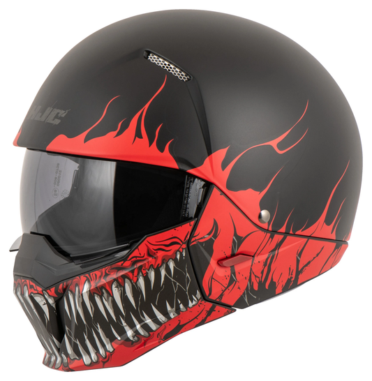HJC I20 SCRAW BLACK/RED S HELMET 