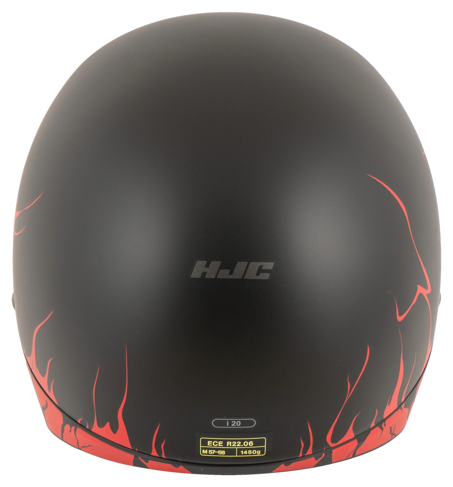 HJC I20 SCRAW BLACK/RED S HELMET 