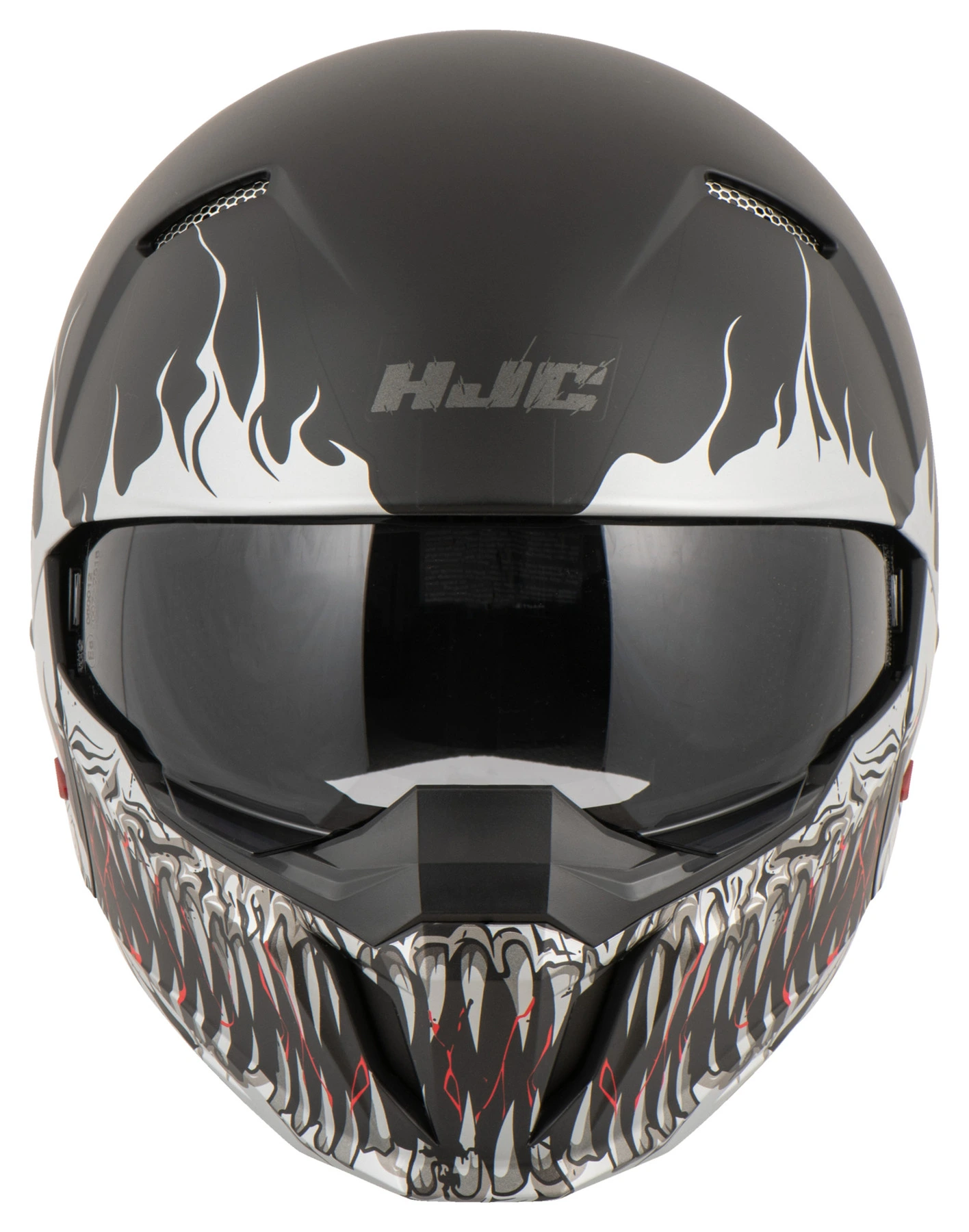HJC I20 SCRAW BLACK/WHITE S open face motorcycle helmet 
