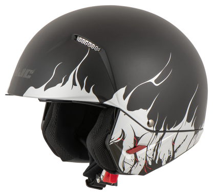 HJC I20 SCRAW BLACK/WHITE S open face motorcycle helmet 