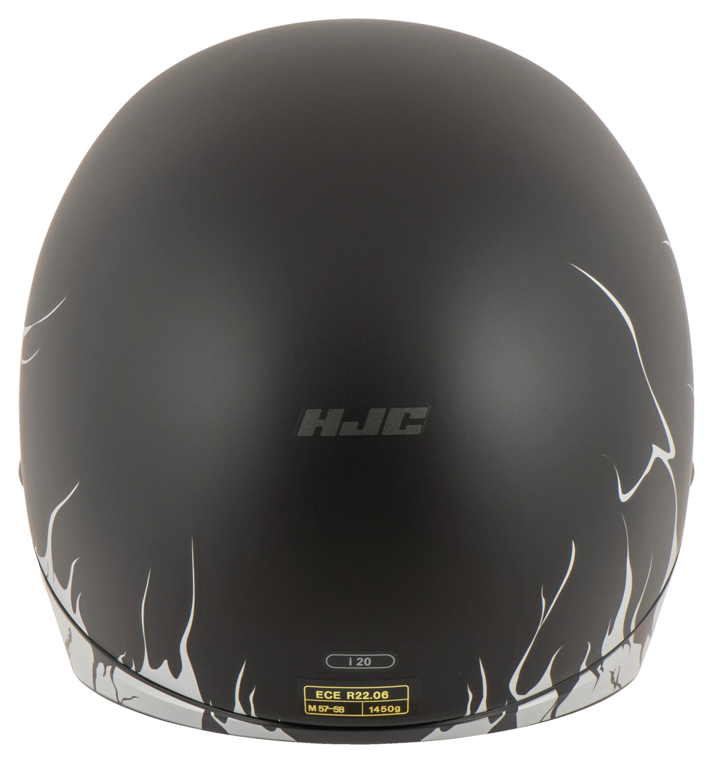 HJC I20 SCRAW BLACK/WHITE S open face motorcycle helmet 