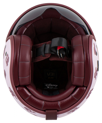 HJC V31 DISNEY MICKEY PINK XS OPEN FACE HELMET 