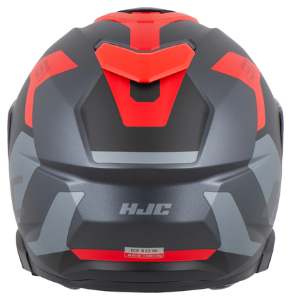 HJC I91 CARST BLACK/RED HELMET (XS) 